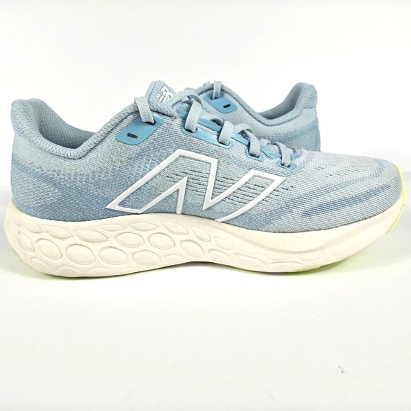 New Balance Fresh Foam 680v8 Women's 6 Quarry Blue Chrome Blue Sea Salt W680LT8 - Picture 10 of 16